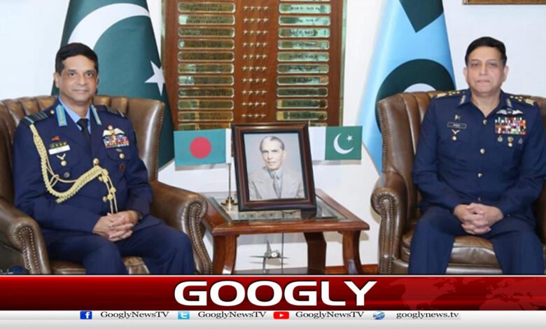 Bangladesh Air Chief meets Pakistan Air Force Chief