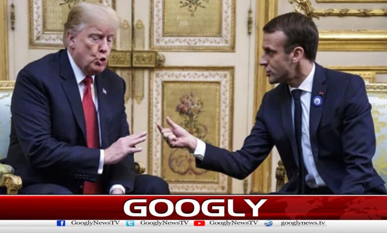 Trump threatens to remove French president from office