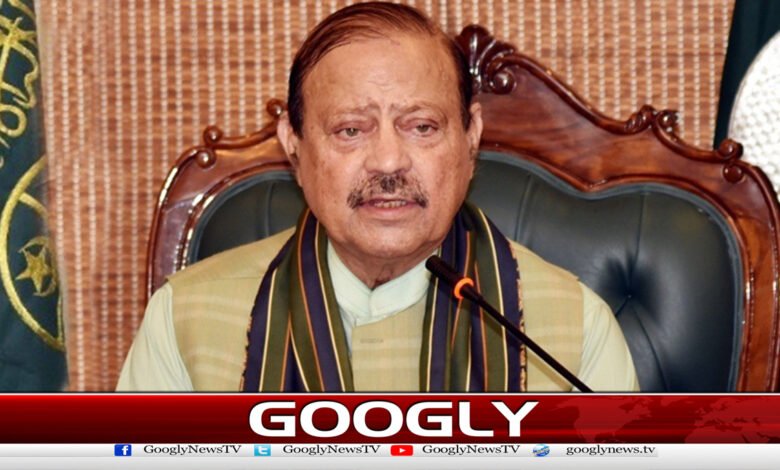 صدر آزادکشمیربیرسٹر سلطان محمودانتقال کرگئے 1 Azad Kashmir President Barrister Sultan Mahmood passes away, government announces 3-day mourning