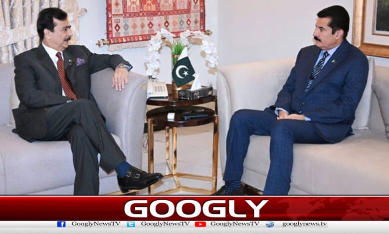 فیصل کنڈی کی قائم مقام صدرسے ملاقات،وادی تیراہ کی صورتحال پرتبادلہ خیال 1 Faisal Kundi meets with Acting President, discusses situation in Tirah Valley