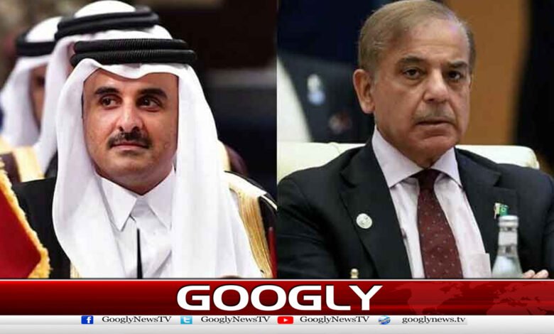 Prime Minister Shehbaz Sharif calls Emir of Qatar, discusses situation in Iran