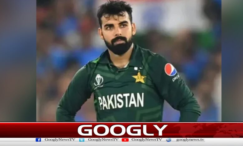 Shadab Khan announces he will not play the remaining matches of Big Bash League 15