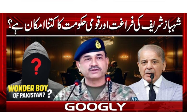 شہبازشریف کی فراغت اورقومی حکومت کاکتناامکان ہے؟ 1 What is the possibility of Shehbaz Sharif's resignation and a national government?