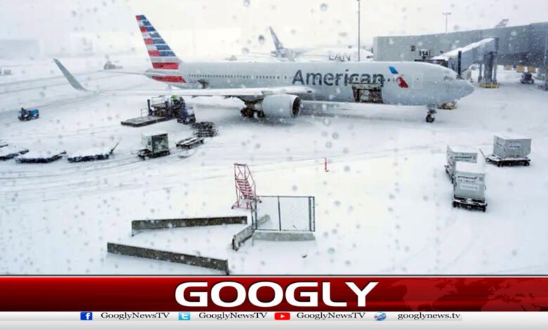 Blizzard in America, 10,000 flights canceled