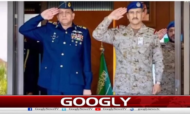 Air Chief Marshal Zaheer Ahmad Babar Sidhu meets Saudi defense leadership