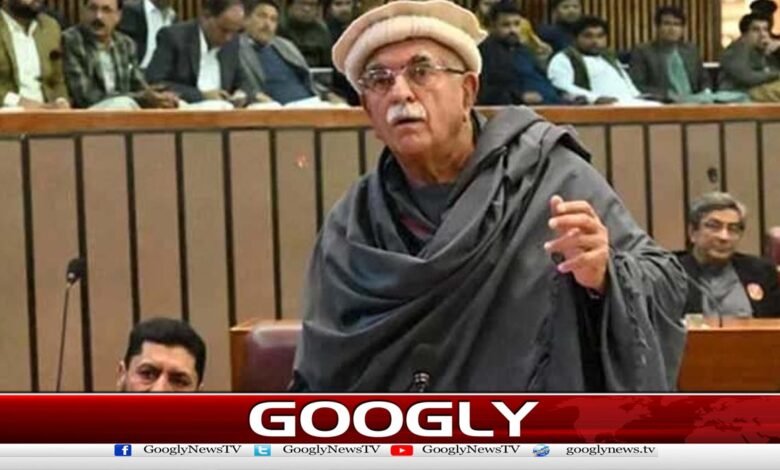 Mahmood Khan Achakzai appointed as Opposition Leader of the National Assembly
