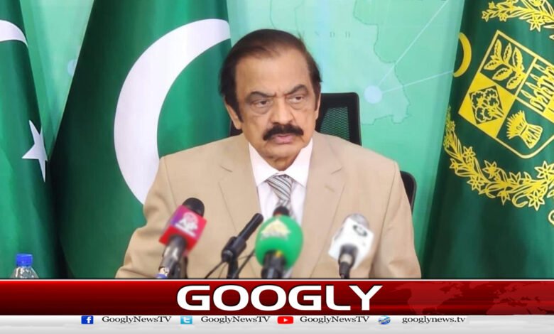 No deal or concession available for PTI: Rana Sanaullah