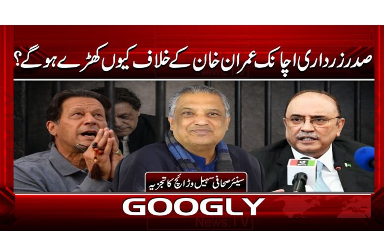 صدر زرداری اچانک عمران خان کے خلاف کیوں کھڑے ہو گئے؟ 1 9 صدر زرداری اچانک عمران خان کے خلاف 1