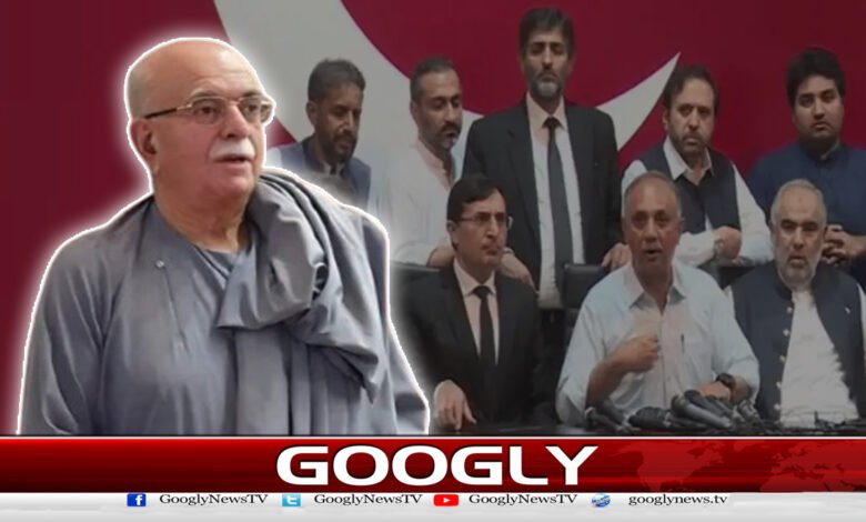 محمود خان اچکزئی اور پی ٹی آئی قیادت ایک بار پھر آمنے سامنے 1 Mahmood Khan Achakzai and PTI leadership face to face once again