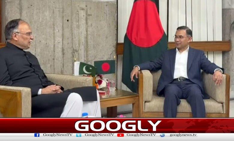 احسن اقبال کی بنگلہ دیشی وزیراعظم سے ملاقات،دورہ پاکستان کی دعوت دیدی 1 Ahsan Iqbal meets Bangladeshi Prime Minister, invites him to visit Pakistan