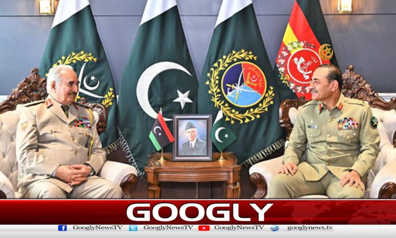 Field Marshal meets with Libyan Arab Armed Forces leader Khalifa Abu al-Qasim Haftar