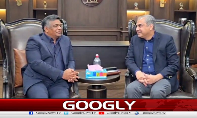 محسن نقوی سے بنگلہ دیش کرکٹ بورڈ کے صدر کی ملاقات 1 Bangladesh Cricket Board President meets Mohsin Naqvi