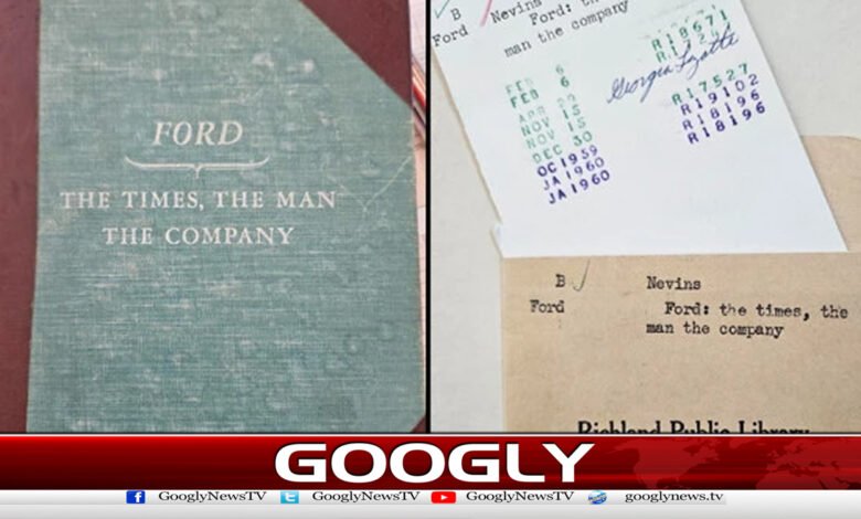 Henry Ford's autobiography returned to library after 63 years