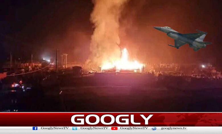 Pakistan Conducts Airstrikes in Afghanistan, Destroys 7 Terrorist Hideouts