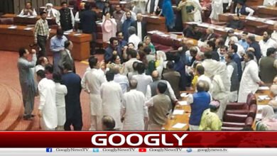 Senate Mein Imran Khan Ki Sehat Se Mutaliq Qaraardar Mustarad Hone Par Opposition Sarapa Ehtijaj
