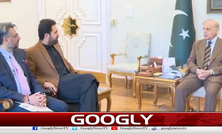 CM KP Sohail Afridi Meets PM Shehbaz Sharif