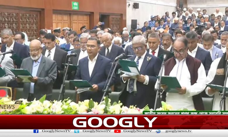 Newly‑Elected Members of Bangladesh Parliament Take Oath in Dhaka