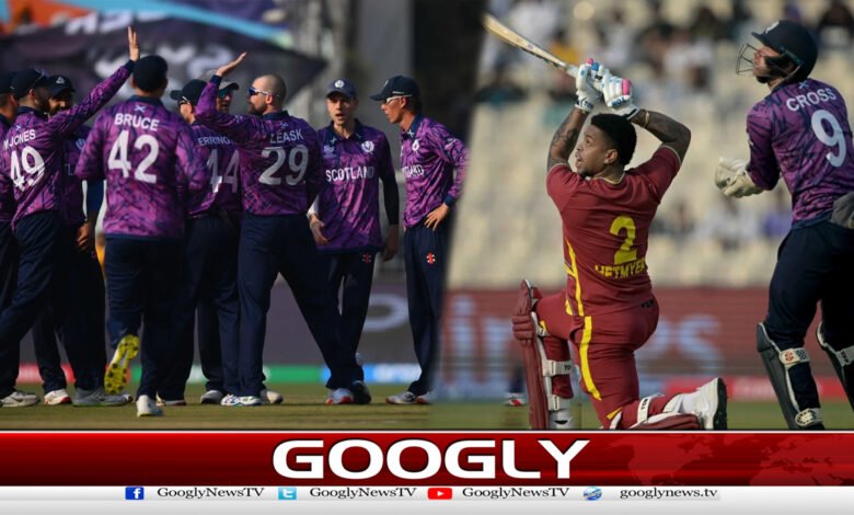 T20 World Cup, West Indies defeat Scotland