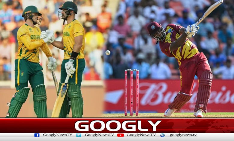 ٹی 20 ورلڈ کپ،جنوبی افریقہ نےویسٹ انڈیز کوشکست دیدی 1 T20 World Cup: South Africa defeats West Indies