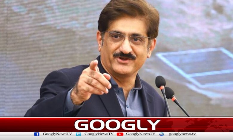 Those with sacked bodies are playing with Karachi, Murad Ali Shah