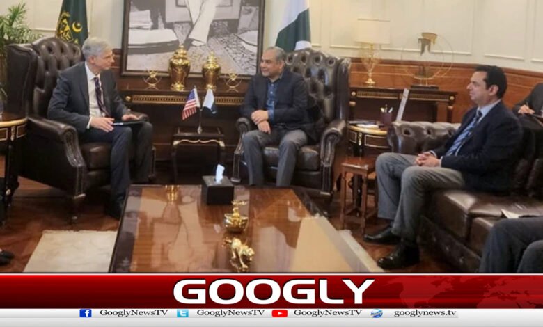 Important meeting of US State Department Deputy Assistant Secretary with Mohsin Naqvi and Talal Chaudhry