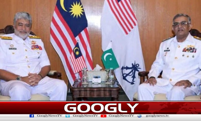 سربراہ پاک بحریہ کی رائل ملائیشین نیوی کی اعلی قیادت سے ملاقاتیں 1 Chief of the Naval Staff meets with senior leadership of Royal Malaysian Navy