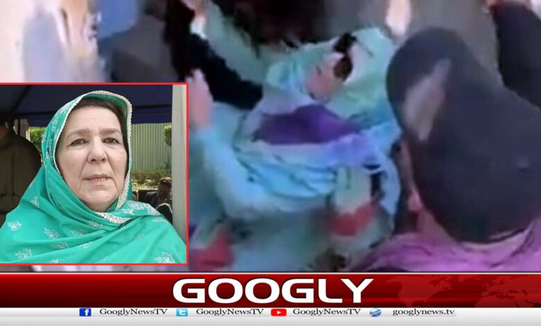 عمران خان کی بہن نورین نیازی سیوریج لائن میں گر کر زخمی 1 Imran Khan's sister Noreen Niazi injured after falling into sewer line