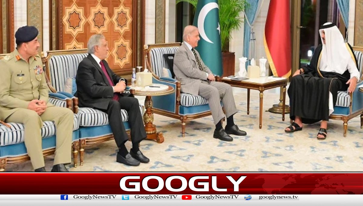 امیرقطرکی وزیراعظم سےملاقات،دورہ  پاکستان کی دعوت قبول کرلی