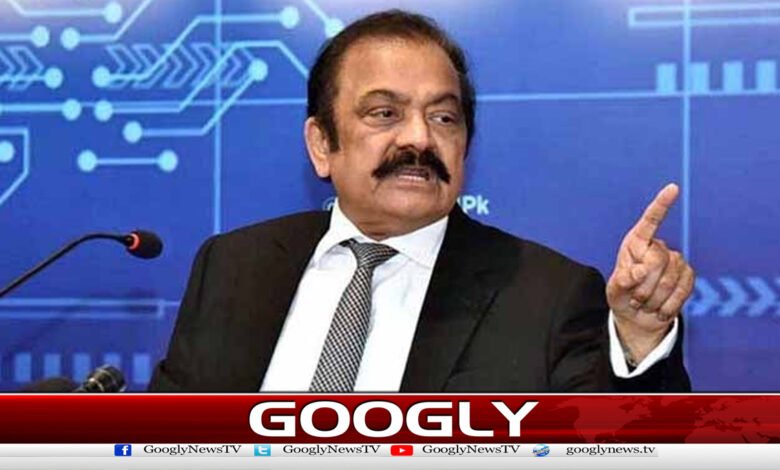 Rana Thanaullah advises opposition alliance to meet PM seriously