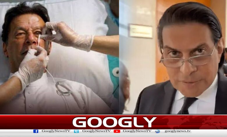 Imran Khan's eye affected, PTI announces legal action