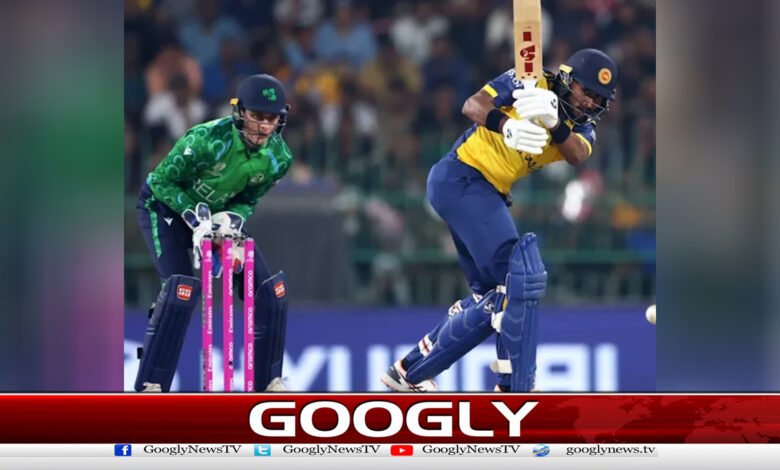 T20 World Cup: Sri Lanka beat Ireland by 20 runs