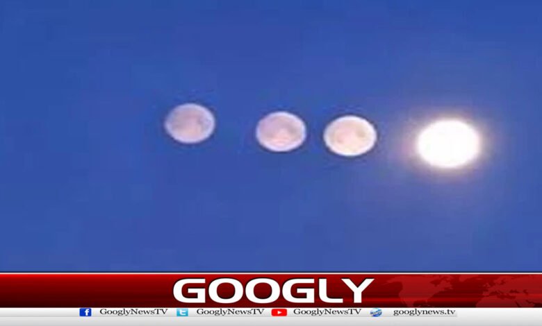 'Four moons' appear in the sky in Russia