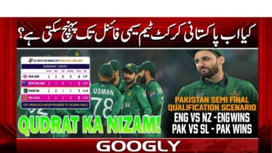 کیا اب پاکستانی کرکٹ ٹیم سیمی فائنل تک پہنچ سکتی ہے؟ 5 Can the Pakistani cricket team reach the semi-finals now?