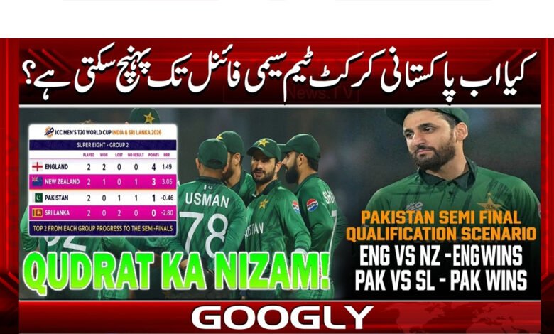 Can the Pakistani cricket team reach the semi-finals now?