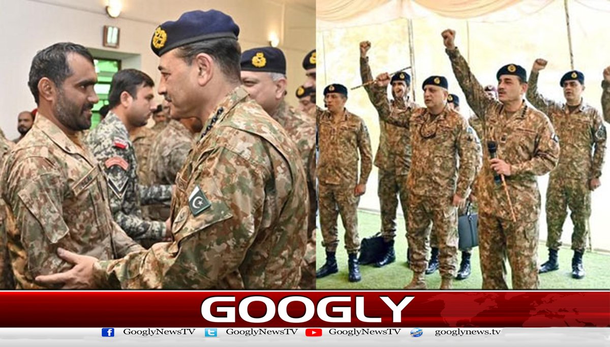 فیلڈ مارشل عاصم منیر کا کرم کا دورہ، عیدالفطر فوجی جوانوں کے ساتھ منائی