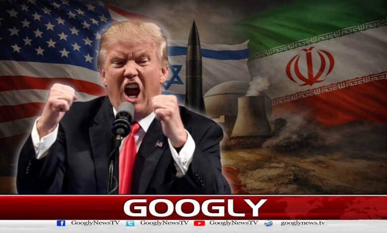 Why did President Trump have to give up after the attack on Iran?