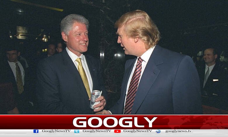 How did former President Clinton expose Trump's sexual excesses?