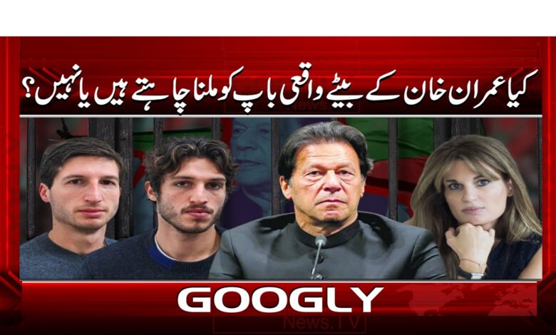 Do Imran Khan's sons really want to meet their father or not?