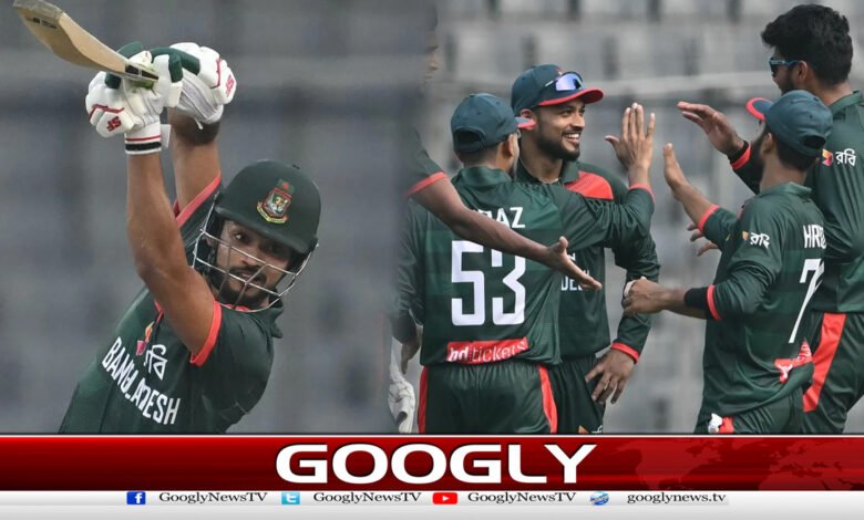 First ODI: Bangladesh beat Pakistan by 8 wickets
