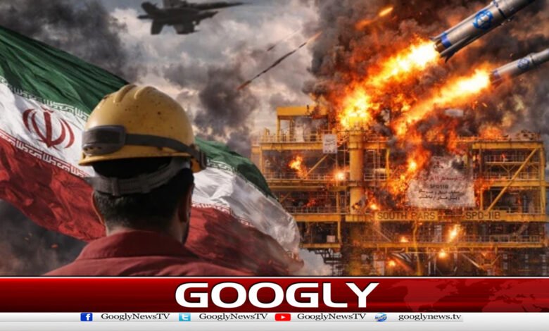 Israel attacks natural gas storage facilities in Iran, sparks fire