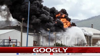 Iran launches second major attack on Israel's Haifa oil refinery, sparks fire