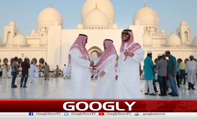 Eid al-Fitr being celebrated today in Saudi Arabia and several other countries