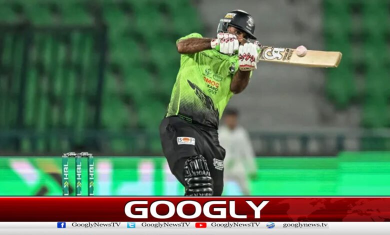 پی ایس ایل 11: بال ٹیمپرنگ کے معاملے میں فخر زمان پر 4 میچز کی پابندی لگنے کا امکان 1 PSL 11: Fakhar Zaman Likely to Face Four-Match Ban Over Ball Tampering Allegations