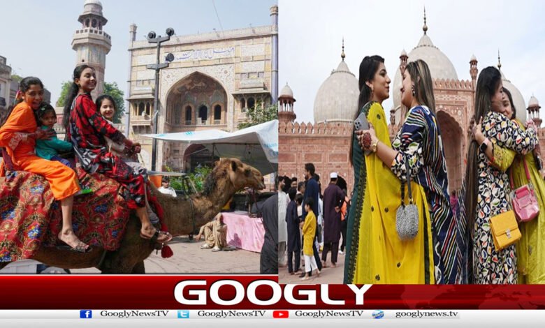 عید الفطر کا دوسرا روز، شہریوں نے پارکوں کا رخ کرلیا، دعوتوں کا سلسلہ بھی جاری 1 Eid al-Fitr Day Two: Citizens Flock to Parks as Festive Gatherings Continue