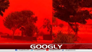 طوفان سے آسٹریلیا میں آسمان سرخ ہوگیا 5 Storm turns sky red in Australia