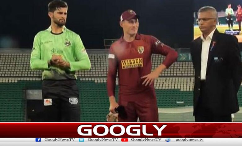 پی ایس ایل ، لاہورقلندرز کی حیدرآبادکنگزمین کیخلاف بیٹنگ جاری 1 PSL 11, Lahore Qalandars decide to bat against Hyderabad Kings