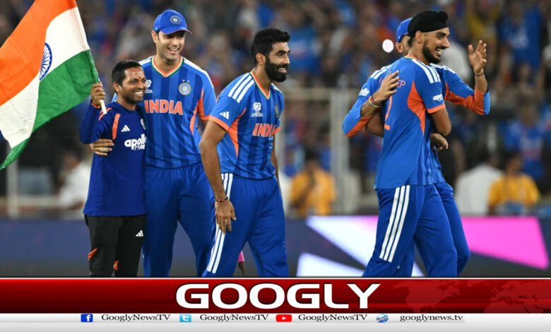 بھارت تیسری بار ٹی20ورلڈکپ کاعالمی چیمپئن بن گیا 1 India became the world champion of the T20 World Cup for the third time