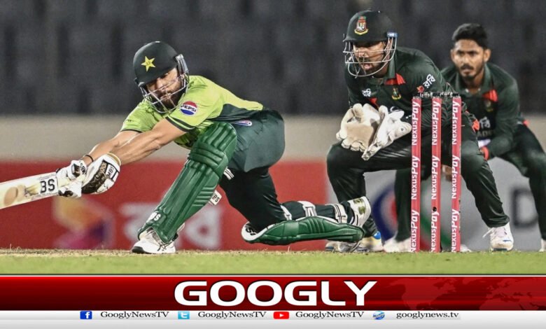 بنگلادیش نے پاکستان کو شکست دیکر سیریز 1-2 سے جیت لی 1 Bangladesh defeated Pakistan to win the series 1-2.