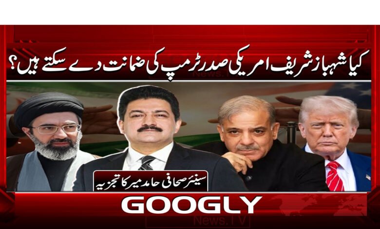 Shehbaz Sharif Cannot Grant Bail to Former US President Trump, Legal Experts Say