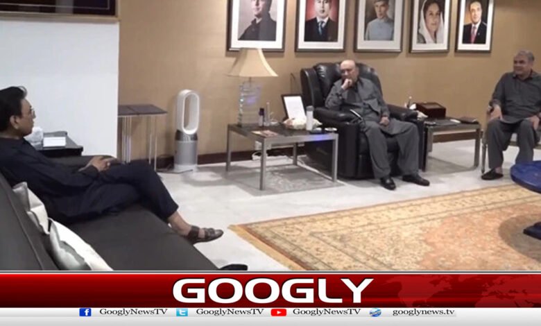 صدر مملکت سے محسن نقوی، خالد مقبول صدیقی کی ملاقات،سیاسی امورپرتبادلہ خیال 1 Mohsin Naqvi, Khalid Maqbool Siddiqui meet with President, discuss political issues